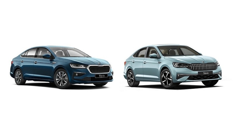 Бюджетный седан Skoda Slavia пережил рестайлинг: другие экраны, массажёр и новый автомат