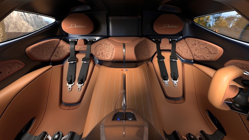 Bugatti Destrier: дорожный &laquo;боевой конь&raquo; на базе трекового суперкара Bugatti Bolide