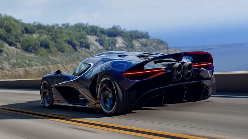 Bugatti Destrier: дорожный &laquo;боевой конь&raquo; на базе трекового суперкара Bugatti Bolide