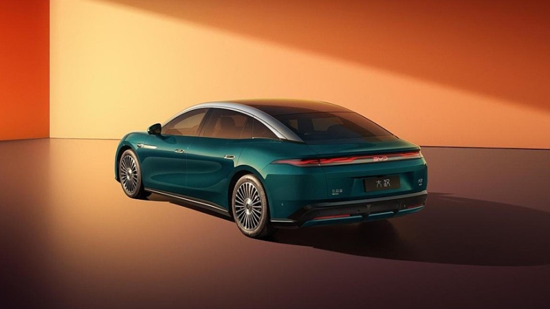 BYD полностью рассекретил флагманский седан Dahan, цены известны