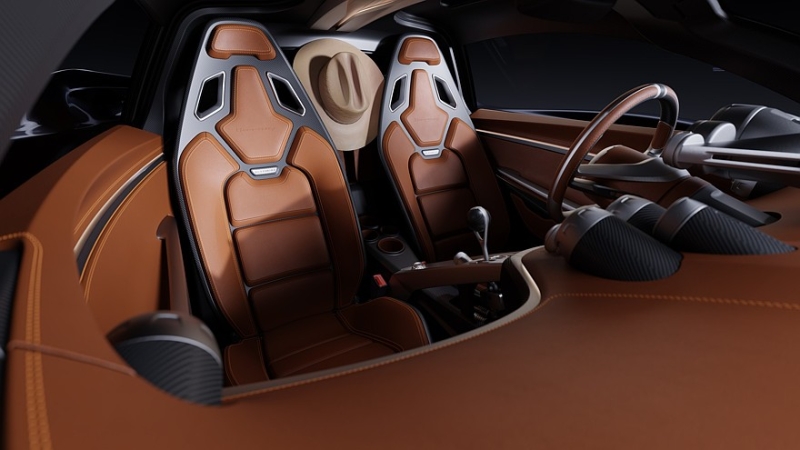 Hennessey Blackbird: аналоговый суперкар в авиационном стиле с атмосферным V8 и МКП