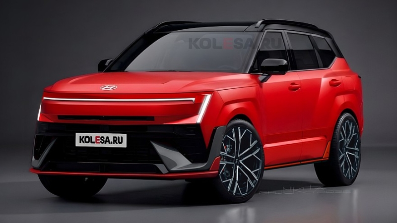 Новый Hyundai Tucson N: первые изображения