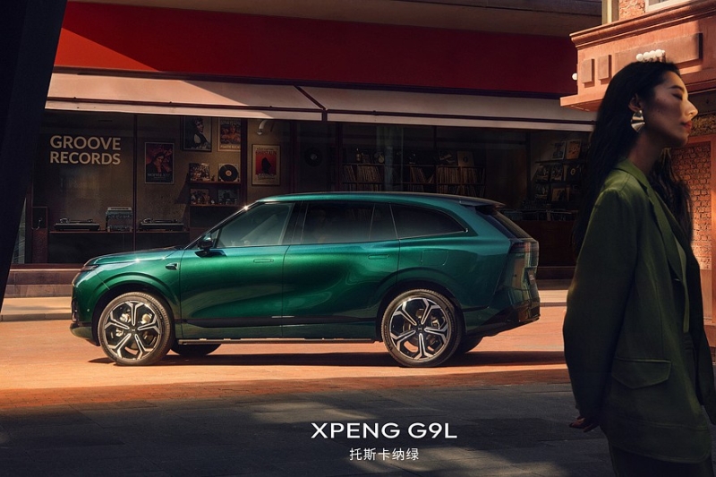 Показан кроссовер Xpeng G9L &ndash; младший брат флагманского Xpeng GX