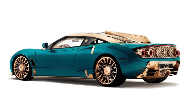 Spyker C8 Preliator XXV Coupe: узнаваемый дизайн, золотая отделка, мощный V8 и МКП