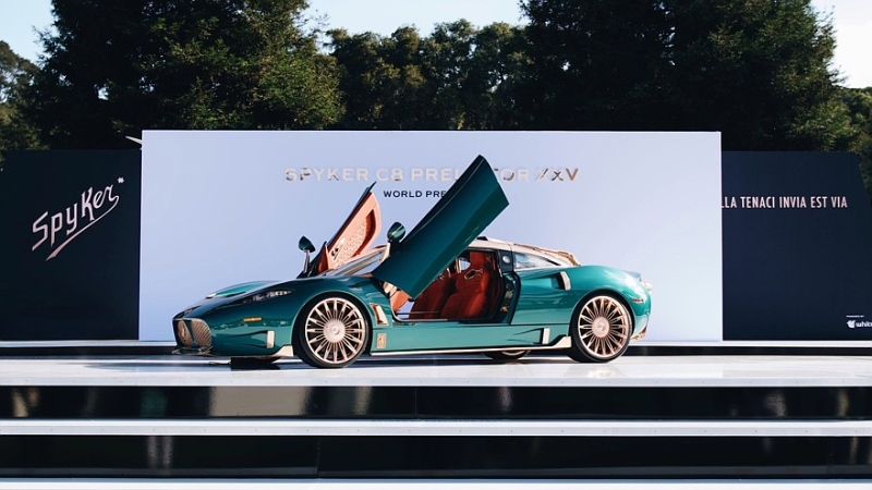 Spyker C8 Preliator XXV Coupe: узнаваемый дизайн, золотая отделка, мощный V8 и МКП