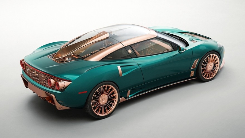 Spyker C8 Preliator XXV Coupe: узнаваемый дизайн, золотая отделка, мощный V8 и МКП