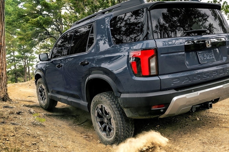 Honda Passport TrailSport получил новую подвеску ради лучшей проходимости