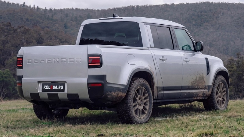 Новый пикап Land Rover Defender: первые изображения