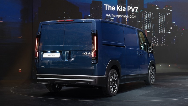 Рассекречен Kia PV7, который поборется за покупателей с Ford E-Transit Custom