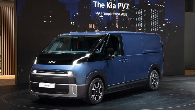 Рассекречен Kia PV7, который поборется за покупателей с Ford E-Transit Custom