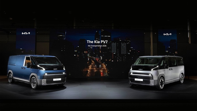 Рассекречен Kia PV7, который поборется за покупателей с Ford E-Transit Custom