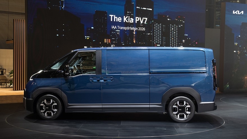 Рассекречен Kia PV7, который поборется за покупателей с Ford E-Transit Custom