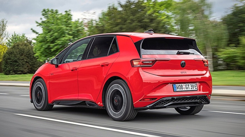 Volkswagen ID.3 GTX переименован в ID.3 GTI после рестайлинга. Техника не изменилась