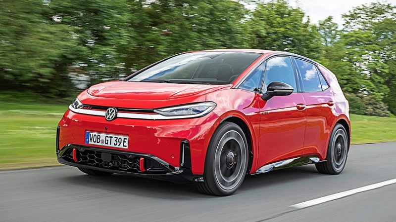 Volkswagen ID.3 GTX переименован в ID.3 GTI после рестайлинга. Техника не изменилась