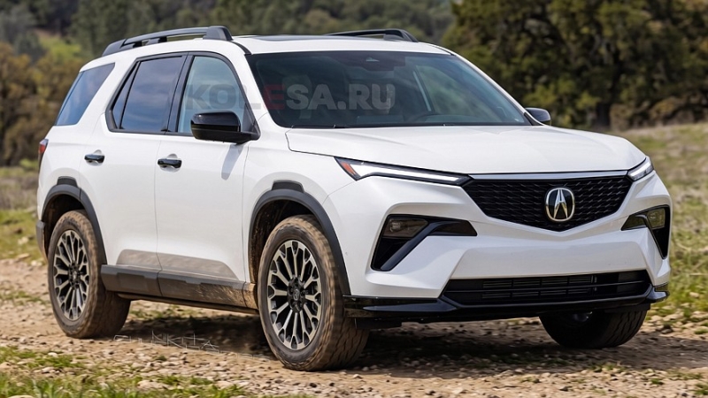 Новый приключенческий кроссовер Acura: первые изображения
