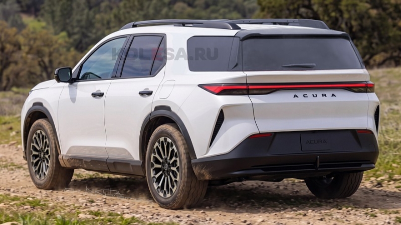 Новый приключенческий кроссовер Acura: первые изображения