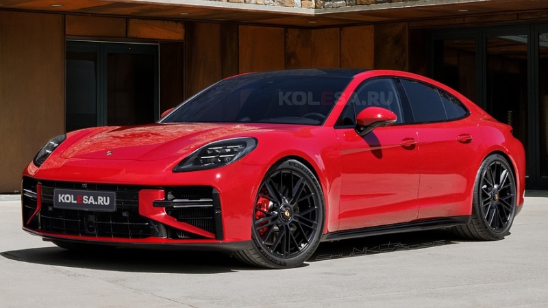 Обновлённая Porsche Panamera: первые изображения