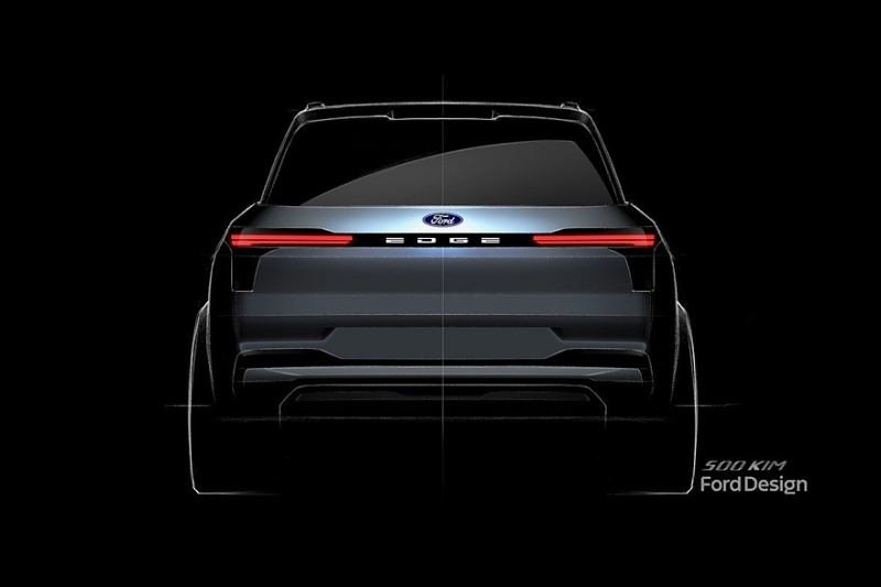 Обновлённый кроссовер Ford Edge L анонсирован официально, скоро премьера