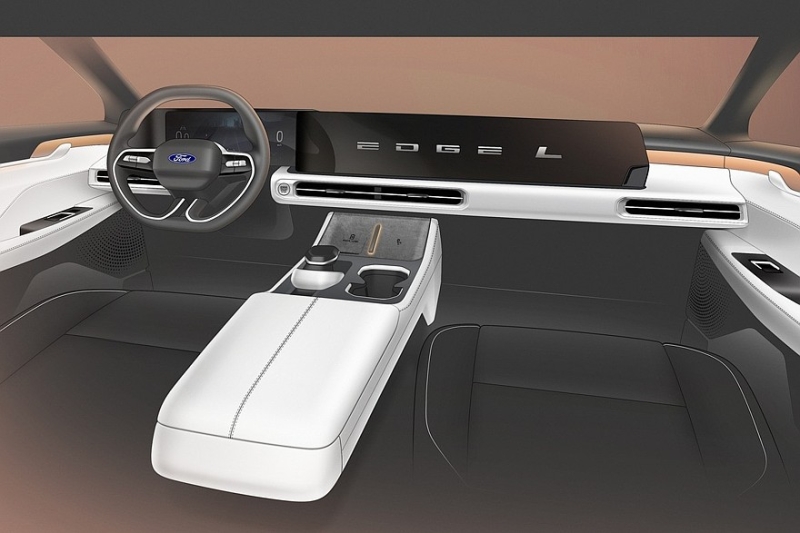 Обновлённый кроссовер Ford Edge L анонсирован официально, скоро премьера