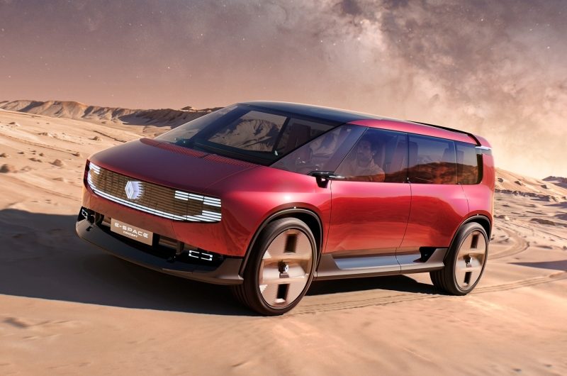 Renault E-Space Concept: прогрев публики к возвращению легендарного минивэна