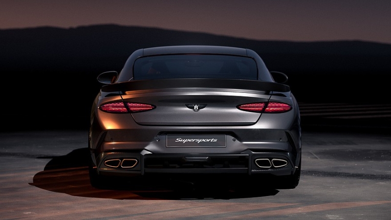 Bentley Continental GT Supersports: скромный вес, «чистый» 666-сильный V8 и задний привод
