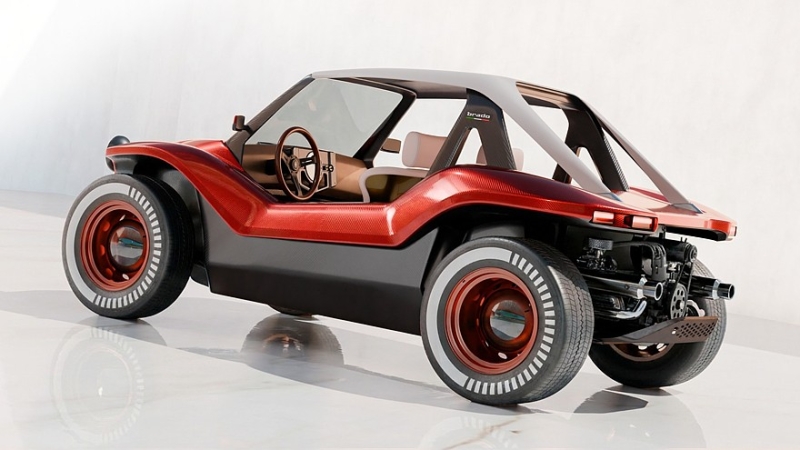 Brado Carbon Buggy: аналоговый багги в стиле Meyers Manx с карбюраторным мотором