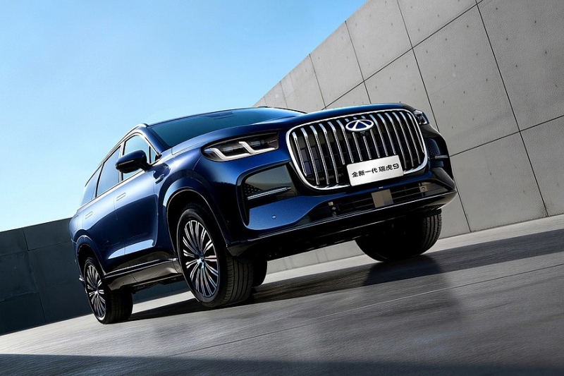 Флагманский кроссовер Chery Tiggo 9 получил новый интерьер после рестайлинга