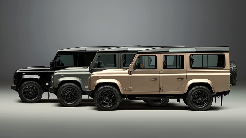Классический Defender V8 слегка обновлён и получил эффектную отделку в стиле Octa