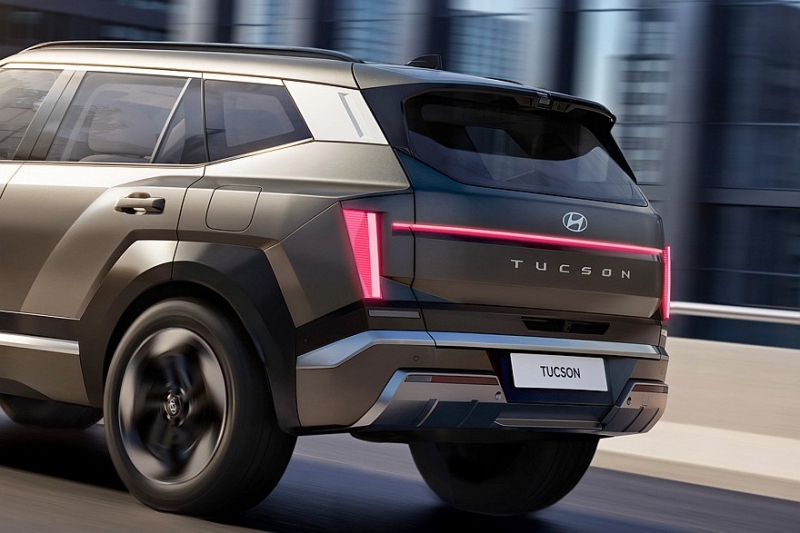 Кроссовер Hyundai Tucson получил крутой дизайн в новом поколении: официальные изображения