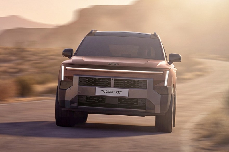 Кроссовер Hyundai Tucson получил крутой дизайн в новом поколении: официальные изображения