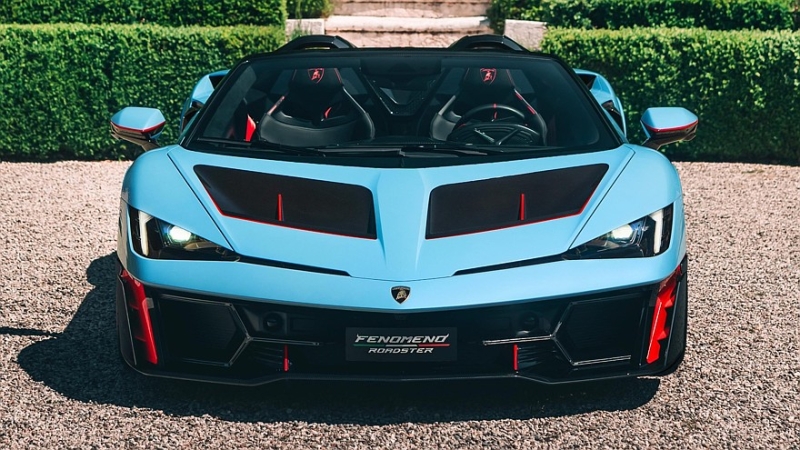 Lamborghini Fenomeno Roadster: космическая цена, ревущий V12 и никакой защиты от дождя