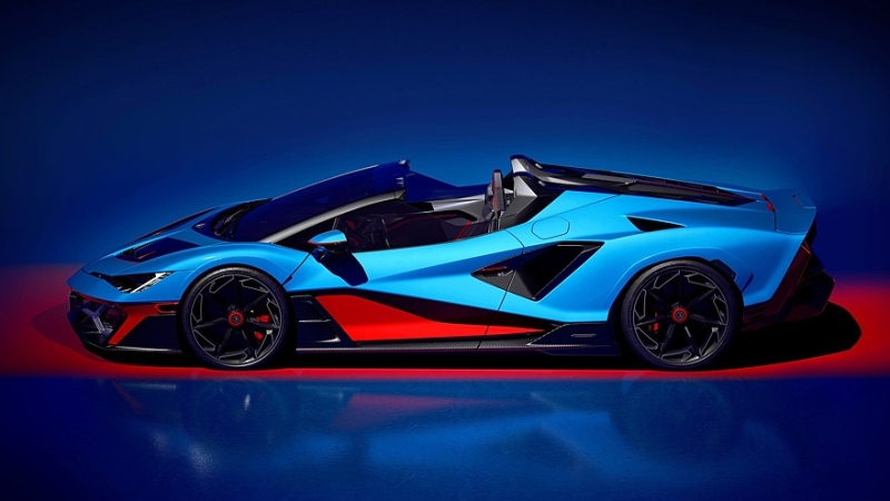 Lamborghini Fenomeno Roadster: космическая цена, ревущий V12 и никакой защиты от дождя