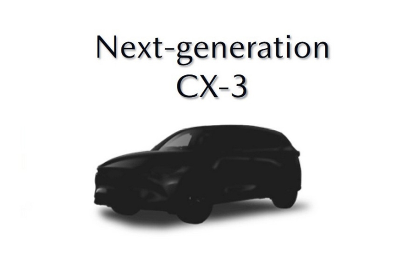 Mazda анонсировала паркетник CX-3 следующего поколения: первый тизер