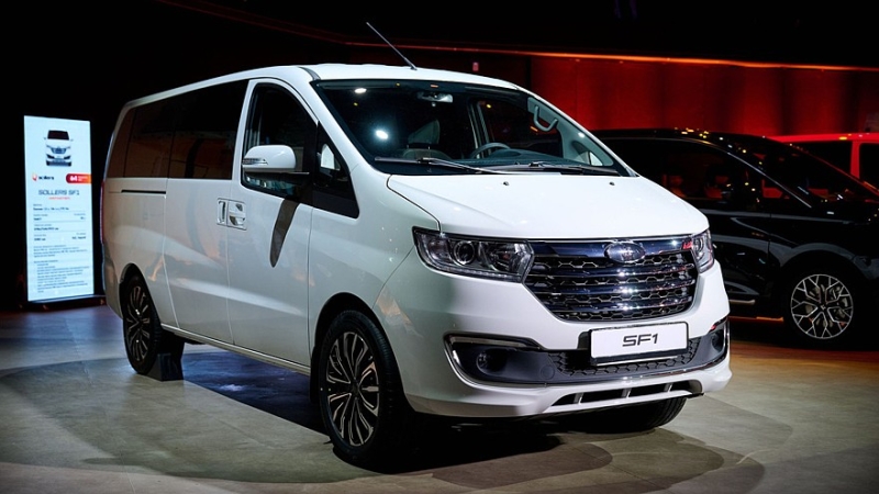 Минивэны Sollers SF1 начали выпускать по технологии полного цикла