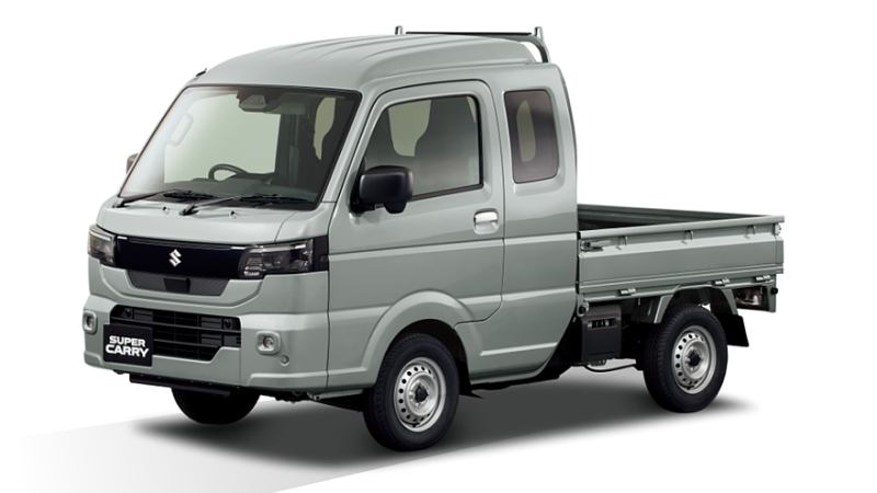 Модернизированные компактные грузовички Suzuki Carry и Super Carry добрались до Японии