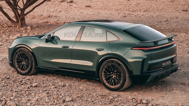Новый Porsche Cayenne Coupe Turbo GT: первые изображения