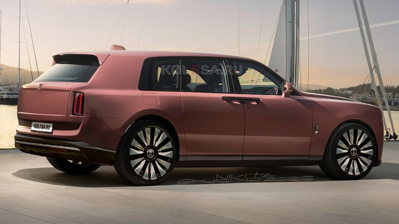 Новый Rolls-Royce Cullinan: первые изображения