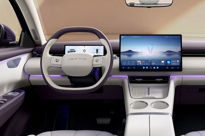 Новый седан Jetta M6 показал свой интерьер: без сюрпризов
