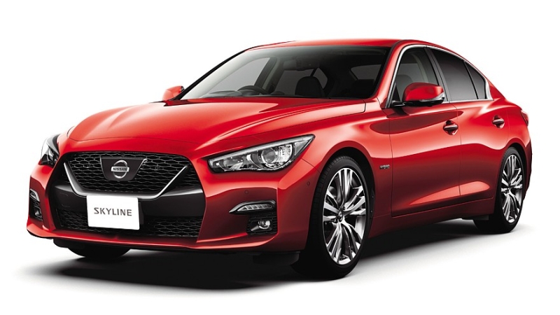 Новый седан Nissan Skyline: первые изображения