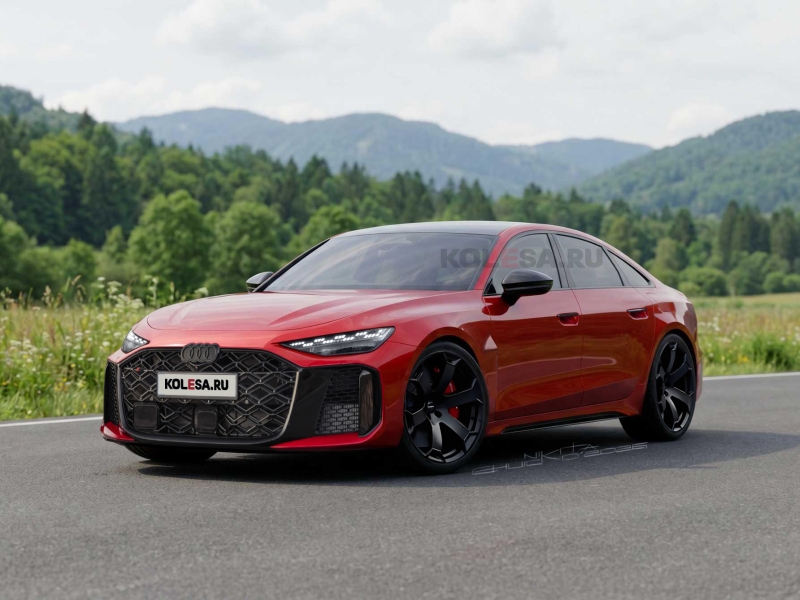 Седан Audi RS6 (C9): новые изображения