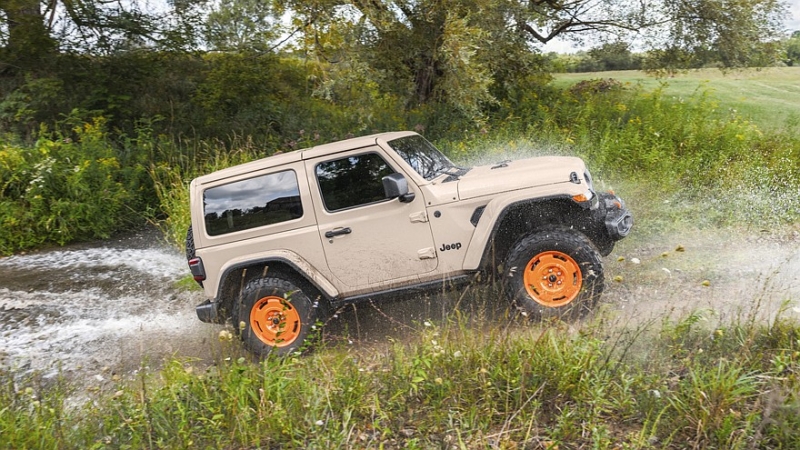 У внедорожника Wrangler появилась спецверсия с отсылкой на первый гражданский Jeep