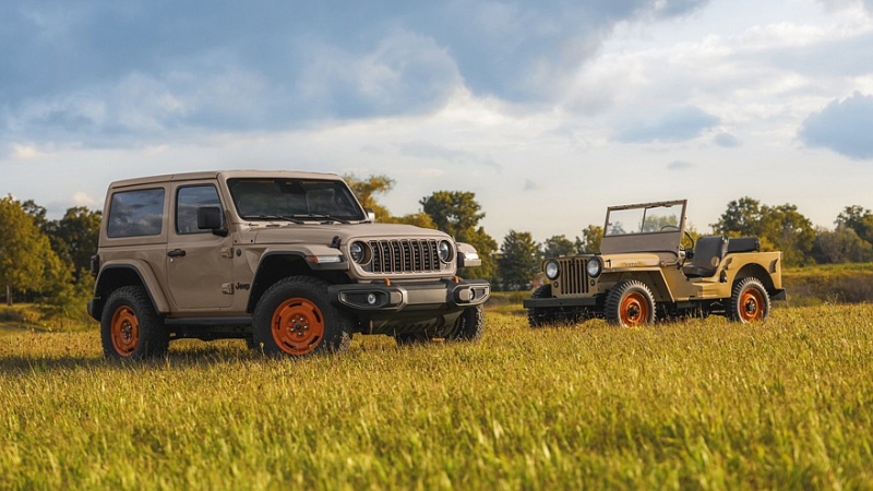 У внедорожника Wrangler появилась спецверсия с отсылкой на первый гражданский Jeep